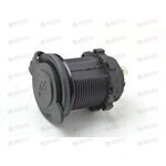 Розетка USB встраиваемая с крышкой LJ-4 на 2 порта (5В, 2.1А + 1.0А) Китай