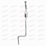 Резонатор Ford Fusion (02-) 1.6i с гофрой (алюмин) (EAM 1005) TRIALLI