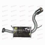 Глушитель Chevrolet Captiva (06-) 2.0d (алюмин) (EMM 0511) TRIALLI