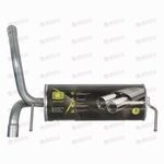 Глушитель Chevrolet Cruze (09-) 1.6i (алюмин) (EMM 0515) TRIALLI