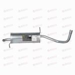 Глушитель Skoda Fabia (01-) / VW Polo IV (01-) 1.4i (алюмин) (EMM 1811) TRIALLI