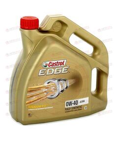 Масло ДВС Castrol 0W40 Edge 4 л, Емкость: 4 л