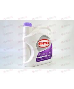 Антифриз SINTEC - 40 град (красно-фиолетовый) UNLIMITED G12++ лобридный 5 кг