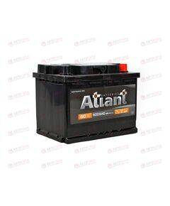 Аккумулятор  60VL ATLANT Black (R+) (0) (пт 460)(242х175х190) 2022 год