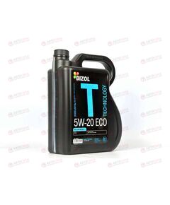 Масло ДВС BIZOL 5W20 ECO SN C5 Technology 5 л (4 шт), Емкость: 5 л