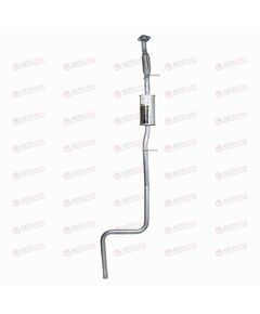 Резонатор Ford Fusion (02-) 1.6i с гофрой (алюмин) (EAM 1005) TRIALLI