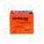 АКБ ENRUN MOTO 12V/10Ah (L+) (MF) (I-GEL) (пт 100) (YB9-BS) (137x76x134) (1шт, уп.8 шт), изображение 2