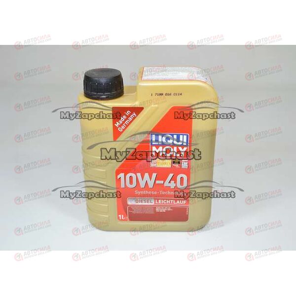Масло ДВС LIQUI MOLY 10W40 Disel Leichtlauf 5 л, Емкость: 5 л, изображение 2