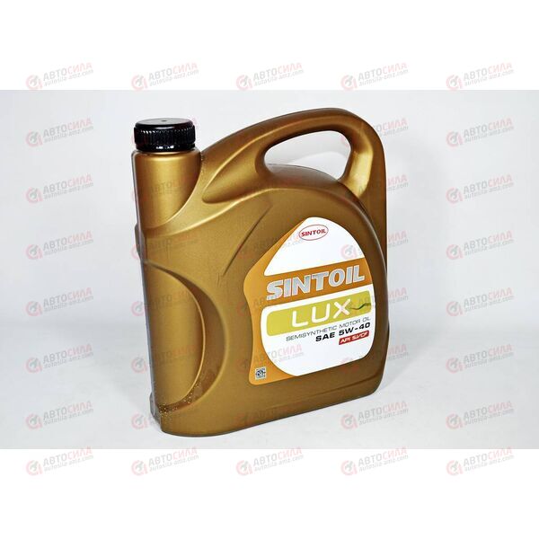 Масло ДВС SINTEC 5W40 LUX SL/CF п/с 5 л (4 шт), Емкость: 5 л