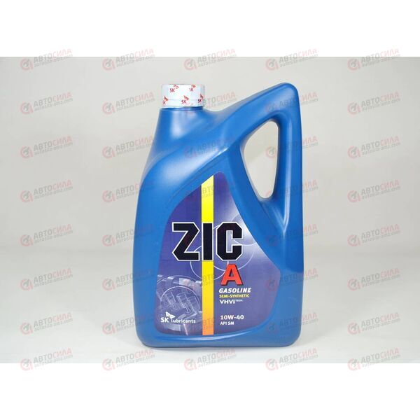 Масло ДВС ZIC 10W40 A 6 л, Емкость: 6 л
