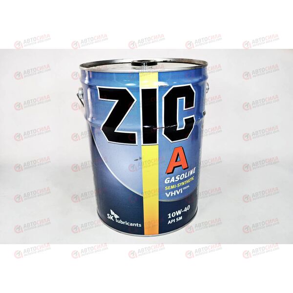 Масло ДВС ZIC 10W40 A 20 л, Емкость: 20 л.
