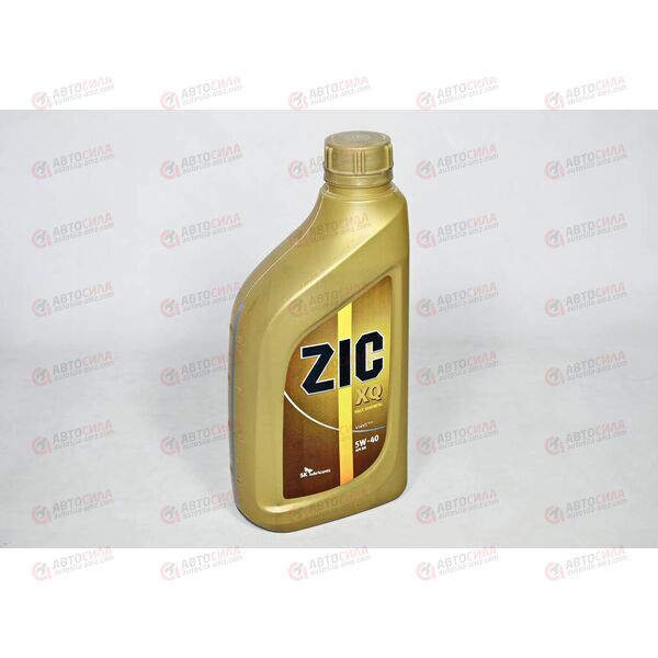 Масло ДВС ZIC 5W40 XQ 1 л, Емкость: 1 л.