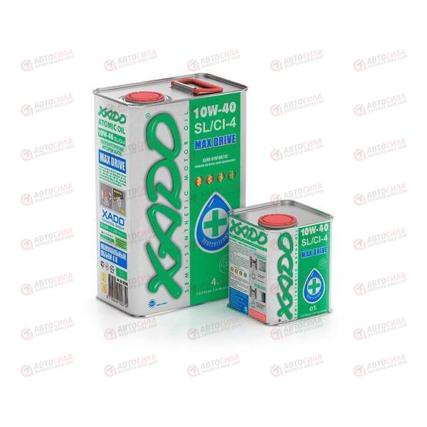 Масло ДВС XADO 10W40 SL/CI-4 4 л