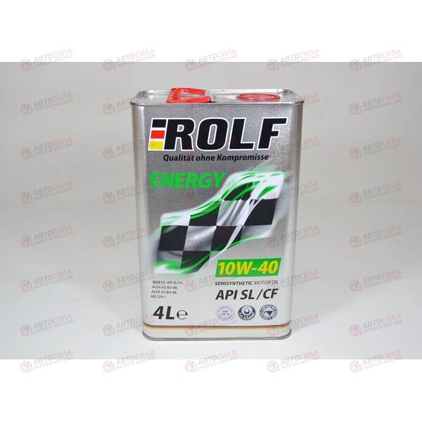 Масло ДВС ROLF 10W40 SL/CF Energy 4л