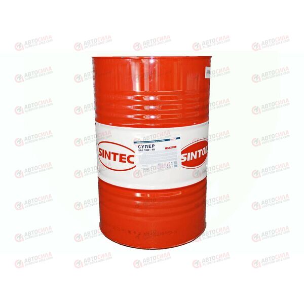 Масло ДВС SINTEC 10W40 SG/CD Супер 3000 180 кг (205 л) (1 шт), Емкость: 216 л
