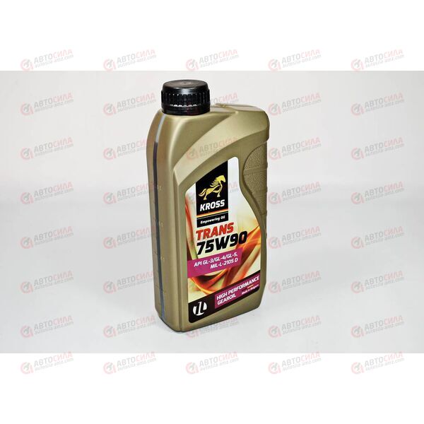 Масло КПП KROSS 75W90 GL3/4/5 Trans 1 л