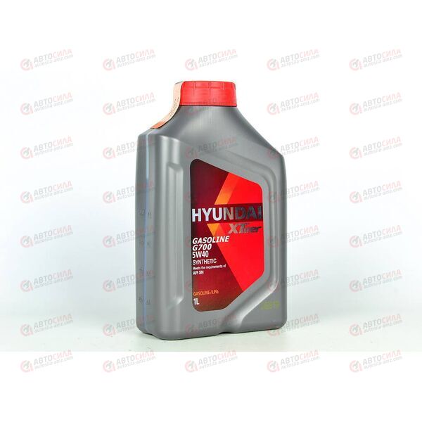 Масло ДВС HYUNDAI XTEER 5W40 G700 SP 1 л (12 шт), Емкость: 1 л.
