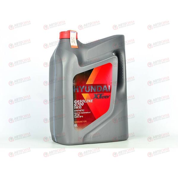 Масло ДВС HYUNDAI XTEER 5W30 G700 SP 6 л (3 шт), Емкость: 6 л