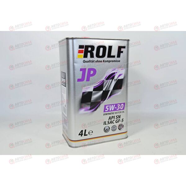 Масло ДВС ROLF 5W30 SN ILSAC GF5 JP 4 л, Емкость: 4 л