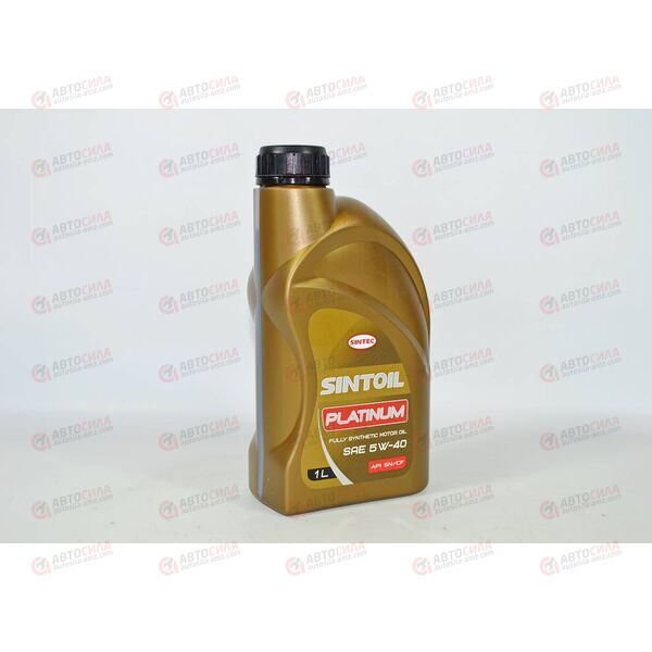 Масло ДВС SINTEC 5W40 SN/CF Platinum 1 л, Емкость: 1 л.