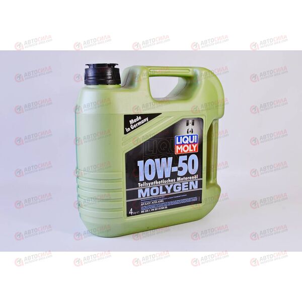 Масло ДВС LIQUI MOLY 10W50 Molygen 4 л, Емкость: 4 л
