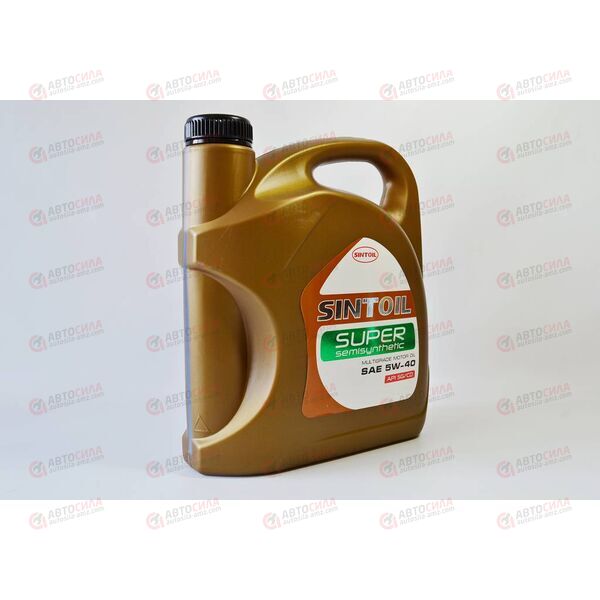 Масло ДВС SINTEC 5W40 SG/CD Супер 4 л, Емкость: 4 л