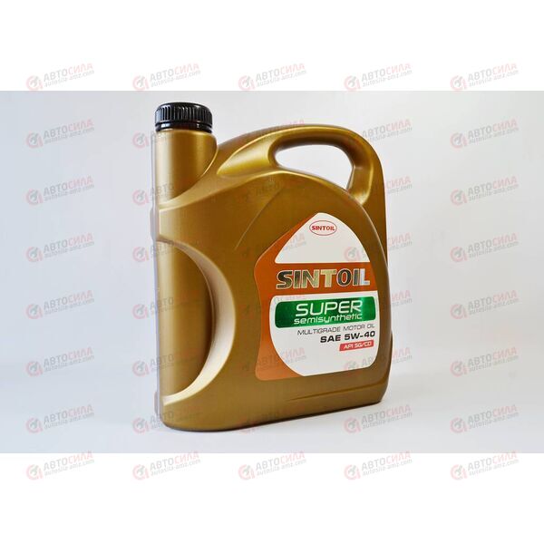 Масло ДВС SINTEC 5W40 SG/CD Супер 5 л, Емкость: 5 л