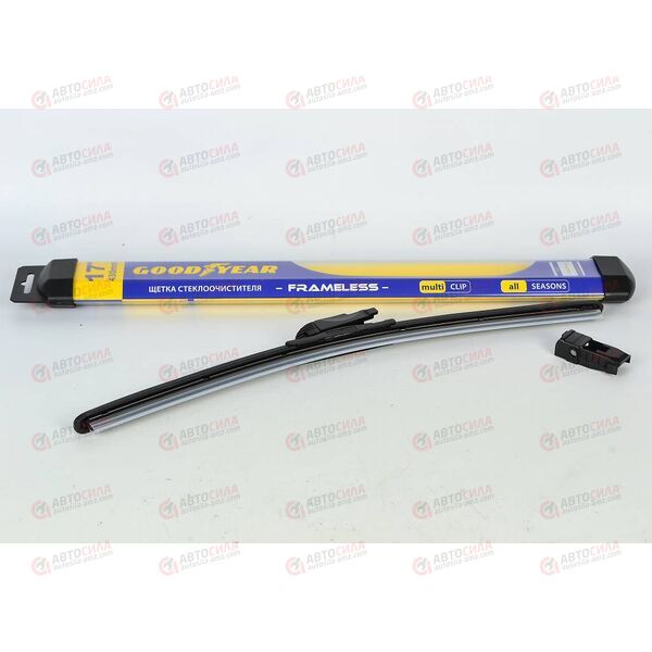 Щетка стеклоочистителя (430мм/17'') FRAMELESS бескаркасная Goodyear