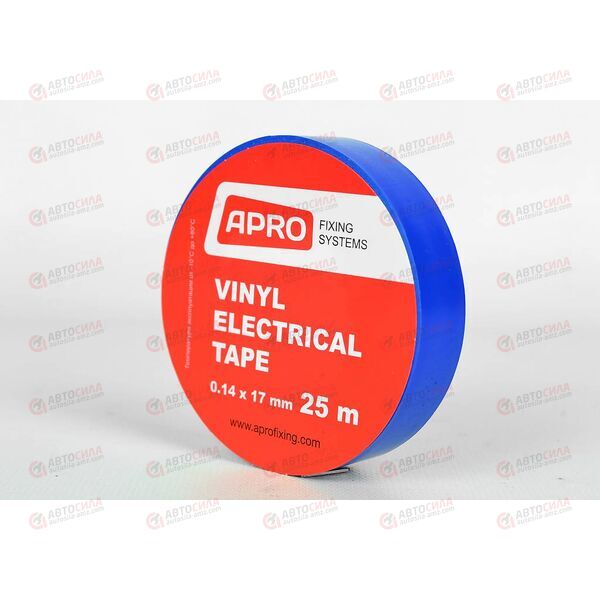 Изолента 17мм/25м (синяя) APRO