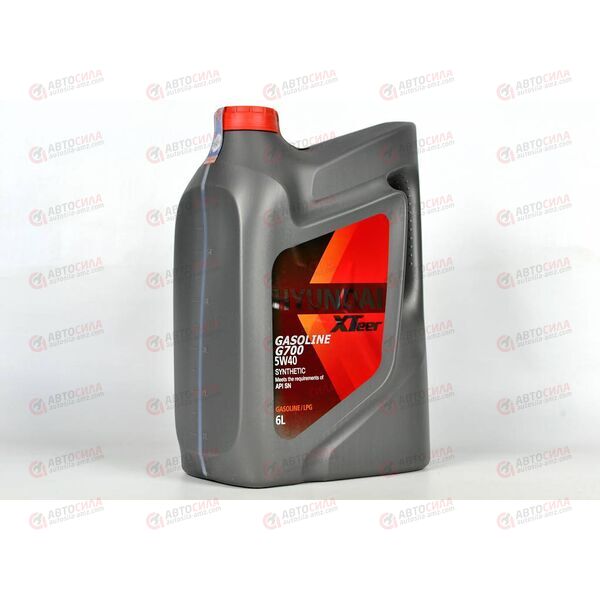 Масло ДВС HYUNDAI XTEER 5W40 G700 SP 6 л (3 шт), Емкость: 6 л