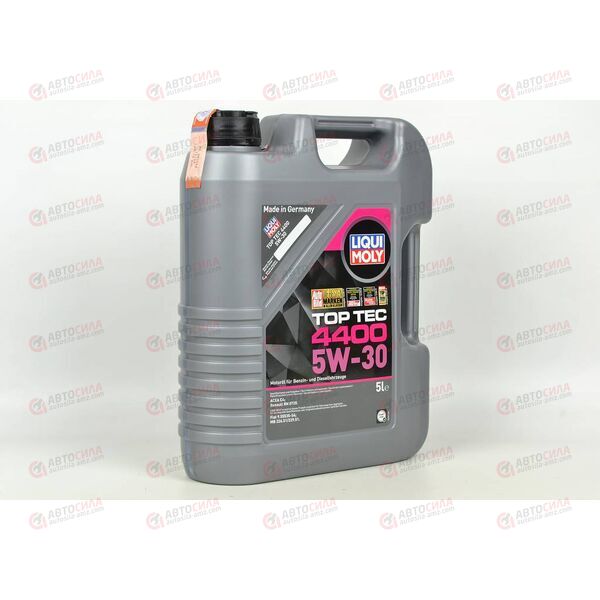 Масло ДВС LIQUI MOLY 5W30 Top Tec 4400 C4 DPF RN0720 5 л, Емкость: 5 л