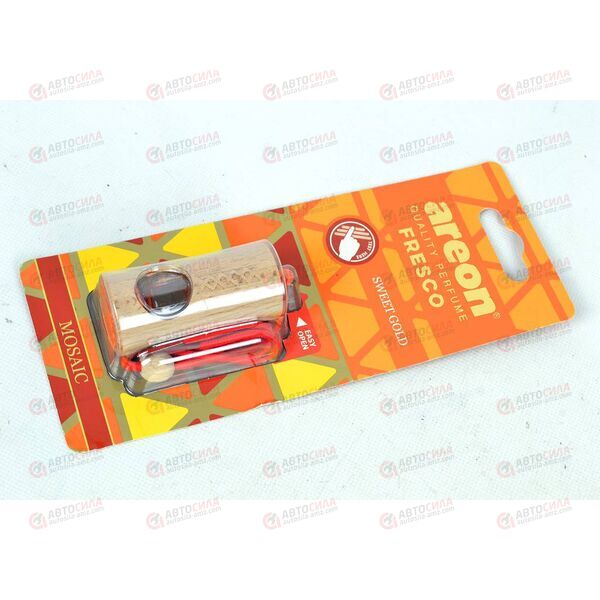 Ароматизатор подвесной Fresco Mosaic Sweet Gold Areon