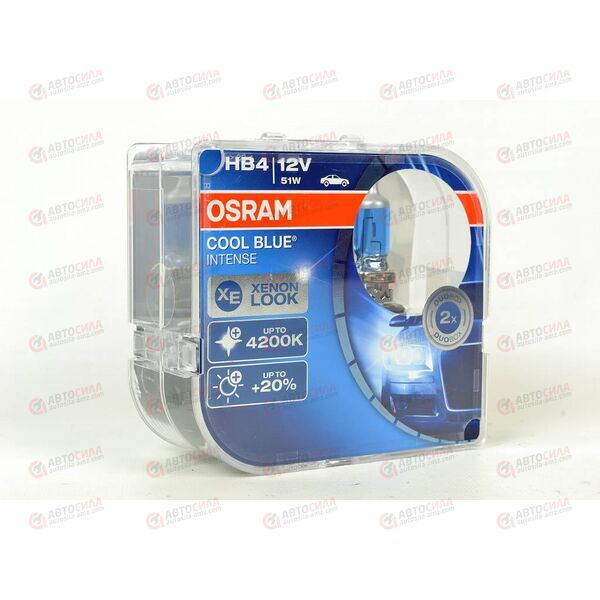 Лампа галоген 12В HB4 60 Ватт p20d CBI 4200K Hard Duopet OSRAM