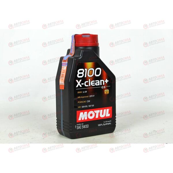Масло ДВС Motul 5W30 X-clean 8100 C3 1 л, Емкость: 1 л.