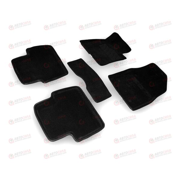 Коврики салона MAZDA 3 3D черный SEINTEX