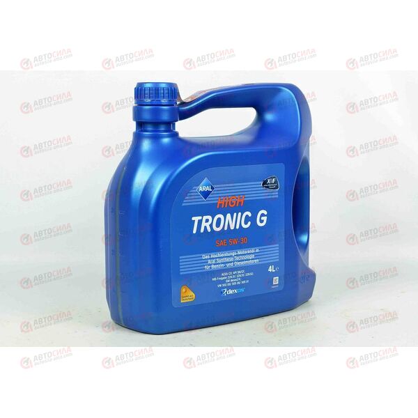 Масло ДВС ARAL 5W30 SN/CF High-Tronic G 4 л, Емкость: 4 л