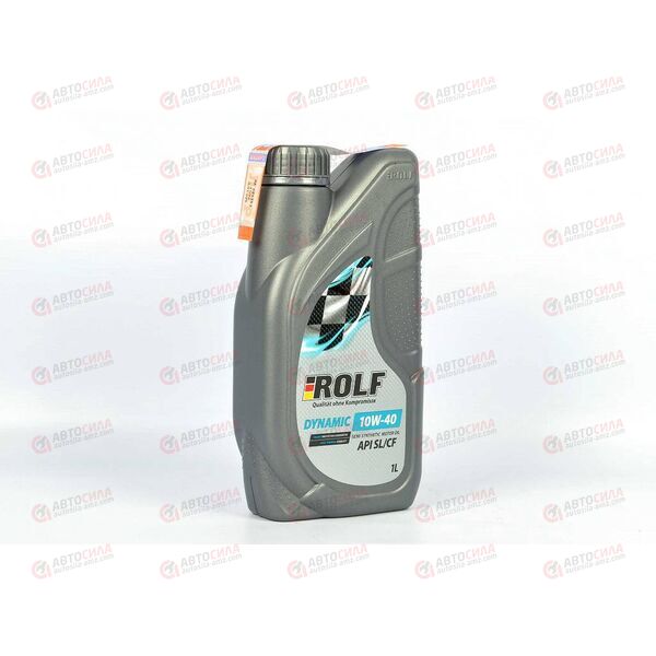 Масло ДВС ROLF 10W40 SL/CF Dynamic 1 л Пластик, Емкость: 1 л.
