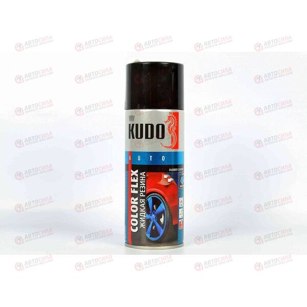 Краска черная жидкая резина Color Flex 520 мл KUDO