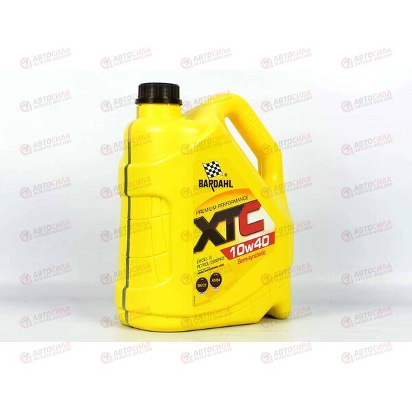 Масло ДВС Bardahl 10W40 SN/CF XTC 4 л, Емкость: 4 л