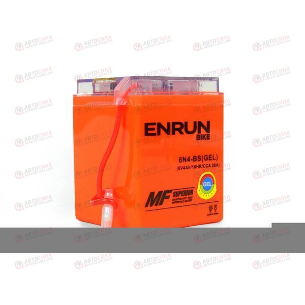 АКБ ENRUN MOTO 12V/2,5Ah (R+) (MF) (AGM) (пт 45) (YTR4A-BS) (113x39x88) (1шт, уп.20 шт) 
