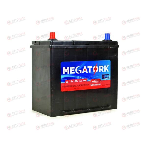 АКБ 50VL MEGATORK ASIA (L+) (1) SMF т.кл (пт 400)(238х134х220) ТУРЦИЯ