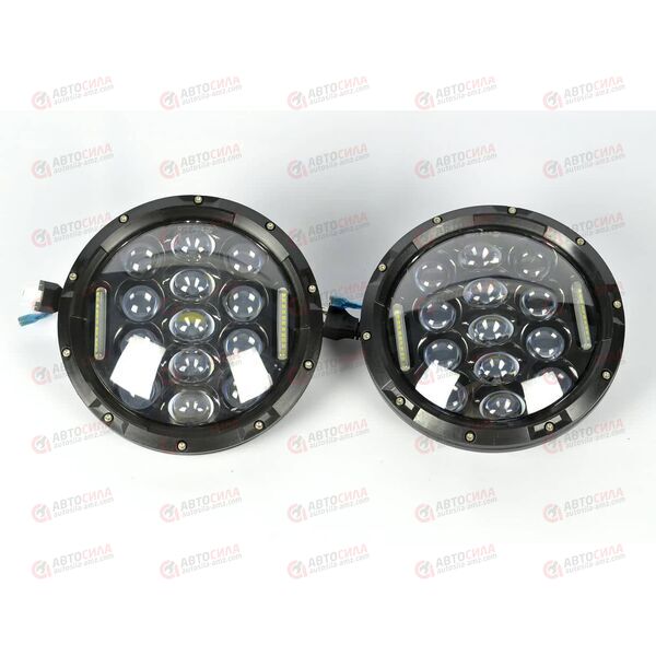 Фара с/диод ВАЗ 2121 80W Headlight Black (2 шт) AV