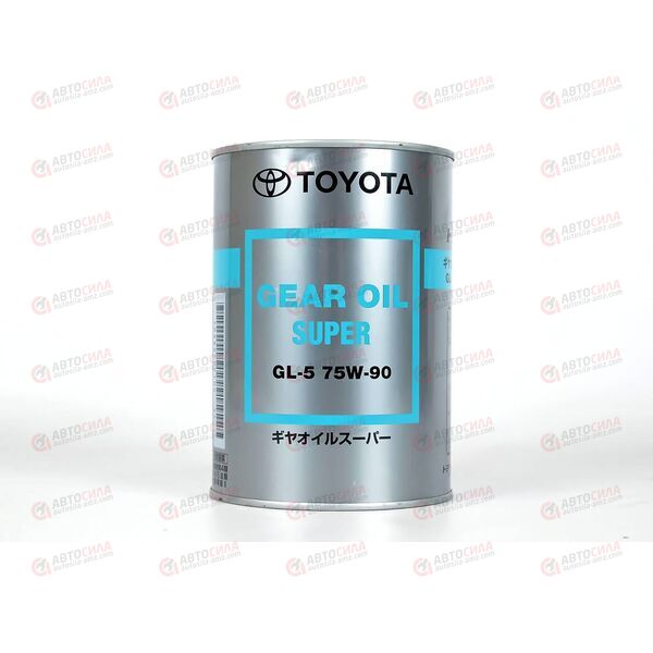 Масло КПП TOYOTA 75W-90 GEAR OIL SUPER GL-5 1 л
