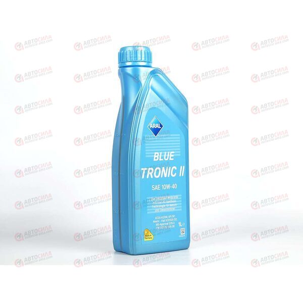 Масло ДВС ARAL 10W40 SP Blue-Tronic II 1 л, Емкость: 1 л.