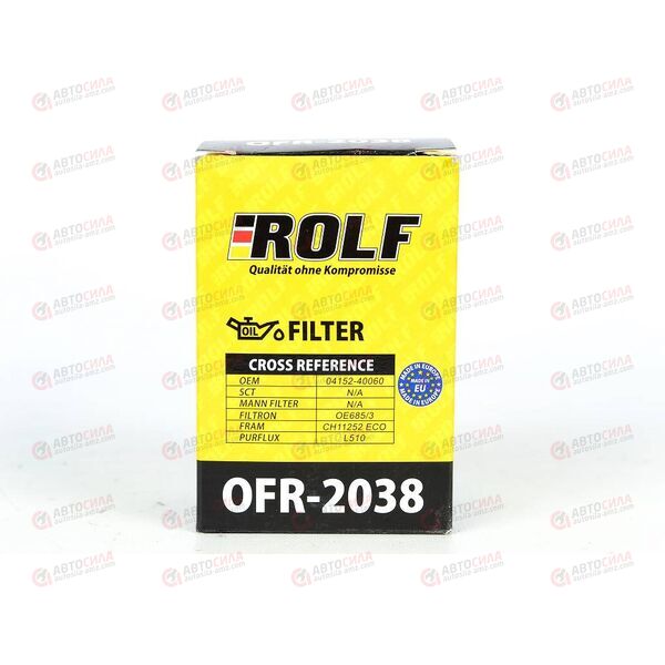 Фильтр масляный (OE685/3) Subaru Toyota (OFR2038) ROLF, изображение 4