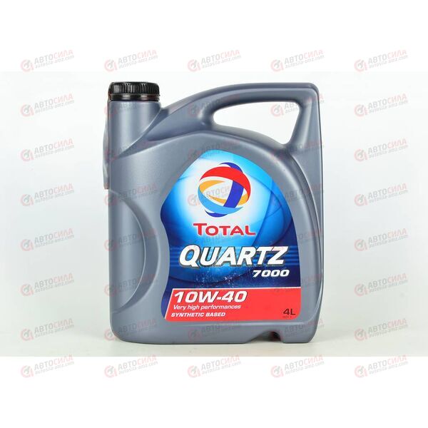 Масло ДВС Total 10W40 SN/CF 7000 Quartz 4 л, Емкость: 4 л, изображение 2