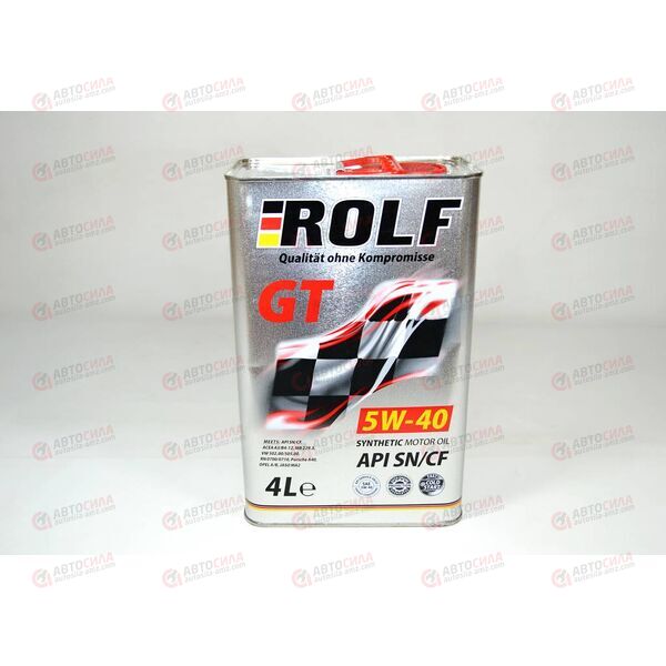 Масло ДВС ROLF 5W40 SN/CF GT 20 л (1 шт), Емкость: 20 л., изображение 2