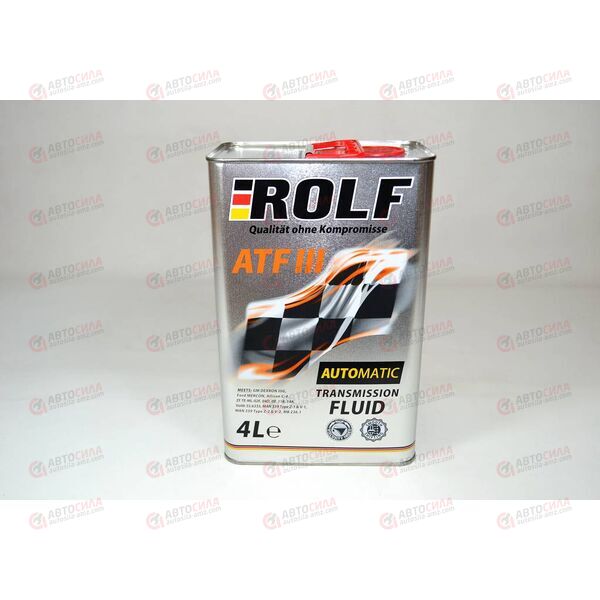 Масло КПП ROLF ATF III 20 л (1 шт), изображение 2
