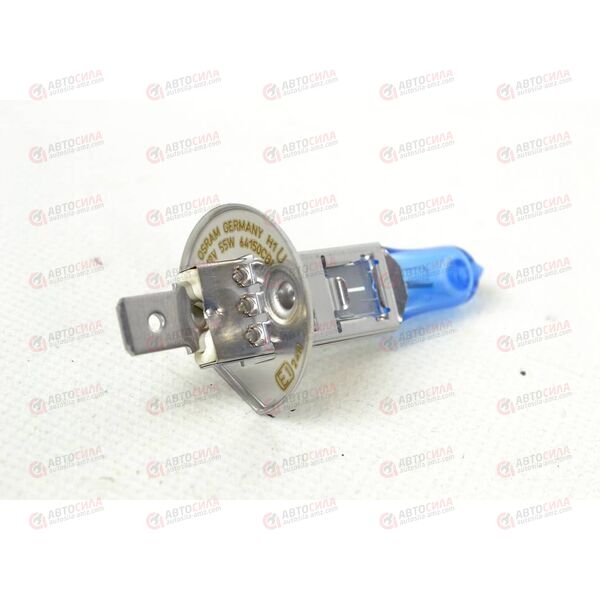 Лампа галоген 12В H1 55 Ватт P14 5s CBI 4200K Hard Duopet (карт/уп, шт) OSRAM, изображение 2