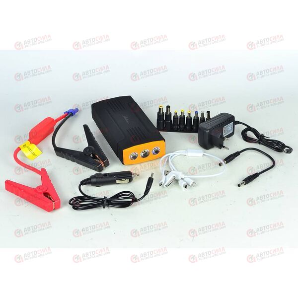 Аккумулятор внешний 13800мАч: 2хUSB 2A, 12V/16V/19V, фонарь, пуск ДВС (BOOSTER) AIRLINE, изображение 2